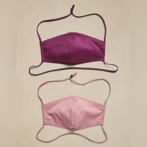 BANANA REPUBLIC REUSABLE ADULT FACE MASKS, pack of 2 - BRAND NEW